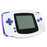eXtremeRate Chameleon Purple Blue GBA Replacement Full Set Buttons for Gameboy Advance - Handheld Game Console NOT Included - KAG2001
