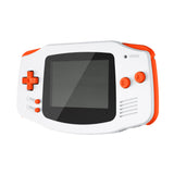 eXtremeRate Orange GBA Replacement Full Set Buttons for Gameboy Advance - Handheld Game Console NOT Included - KAG2004