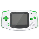eXtremeRate Green GBA Replacement Full Set Buttons for Gameboy Advance - Handheld Game Console NOT Included - KAG2006