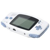 eXtremeRate Clear Glacier Blue GBA Replacement Full Set Buttons for Gameboy Advance - Handheld Game Console NOT Included - KAG4006