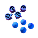eXtremeRate Chameleon Purple Blue Interchangeable ABXY Buttons for Nintendo Switch Pro Controller, DIY Swappable Replacement ABXY for NS Pro Controller- Controller NOT Included - KRH601
