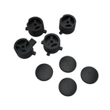eXtremeRate Black Interchangeable ABXY Buttons for Nintendo Switch Pro Controller, DIY Swappable Replacement ABXY for NS Pro Controller- Controller NOT Included - KRH604