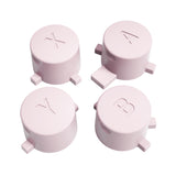 eXtremeRate Cherry Blossoms Pink Interchangeable ABXY Buttons for Nintendo Switch Pro Controller, DIY Swappable Replacement ABXY for NS Pro Controller- Controller NOT Included - KRH605
