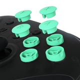 eXtremeRate Mint Green Interchangeable ABXY Buttons for Nintendo Switch Pro Controller, DIY Swappable Replacement ABXY for NS Pro Controller- Controller NOT Included - KRH607