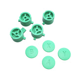 eXtremeRate Mint Green Interchangeable ABXY Buttons for Nintendo Switch Pro Controller, DIY Swappable Replacement ABXY for NS Pro Controller- Controller NOT Included - KRH607
