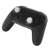 eXtremeRate Replacement 3D Joystick Thumbsticks, Analog Thumb Sticks with PH00 Screwdriver for Nintendo Switch Pro Controller - Black & White & Transparent & Transparent Black - ZKRM501