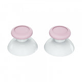 eXtremeRate Cherry Blossoms Pink & White Dual-color Replacement 3D Joystick Thumbsticks, Analog Thumb Sticks with Phillips Screwdriver for Nintendo Switch Pro Controller - KRM505