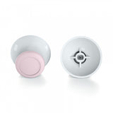 eXtremeRate Cherry Blossoms Pink & White Dual-color Replacement 3D Joystick Thumbsticks, Analog Thumb Sticks with Phillips Screwdriver for Nintendo Switch Pro Controller - KRM505