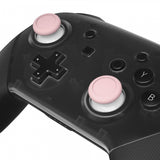 eXtremeRate Cherry Blossoms Pink & White Dual-color Replacement 3D Joystick Thumbsticks, Analog Thumb Sticks with Phillips Screwdriver for Nintendo Switch Pro Controller - KRM505