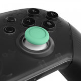 eXtremeRate Mint Green & White Dual-color Replacement 3D Joystick Thumbsticks, Analog Thumb Sticks with Phillips Screwdriver for Nintendo Switch Pro Controller - KRM506