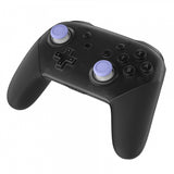 eXtremeRate Light Violet & White Dual-color Replacement 3D Joystick Thumbsticks, Analog Thumb Sticks with Phillips Screwdriver for Nintendo Switch Pro Controller - KRM508
