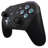 eXtremeRate Green Purple Chameleon Repair ABXY D-pad ZR ZL L R Keys for Nintendo Switch Pro Controller, DIY Replacement Full Set Buttons with Tools for Nintendo Switch Pro - Controller NOT Included - KRP311