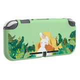 PlayVital Rabbit & Girl Custom Protective Case for NS Switch Lite, Soft TPU Slim Case Cover for NS Switch Lite - LTU6003