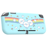 PlayVital Rainbow on Cloud Custom Protective Case for NS Switch Lite, Soft TPU Slim Case Cover for NS Switch Lite - LTU6008