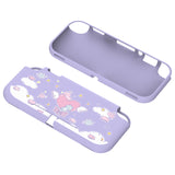 PlayVital Fantasy Bunny & Bear Custom Protective Case for NS Switch Lite, Soft TPU Slim Case Cover for NS Switch Lite - LTU6010