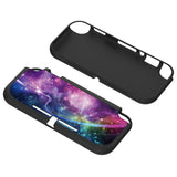 PlayVital Purple Galaxy Custom Protective Case for NS Switch Lite, Soft TPU Slim Case Cover for NS Switch Lite -  LTU6011