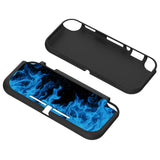 PlayVital Blue Flame Custom Protective Case for NS Switch Lite, Soft TPU Slim Case Cover for NS Switch Lite -  LTU6013