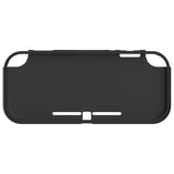 PlayVital Black Custom Protective Case for NS Switch Lite, Soft TPU Slim Case Cover for NS Switch Lite - LTU6016