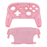 eXtremeRate Cherry Pink Faceplate and Backplate for Nintendo Switch Pro Controller, DIY Replacement Shell Housing Case for Nintendo Switch Pro - Controller NOT Included - MRM507