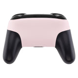 eXtremeRate Cherry Blossoms Pink Faceplate and Backplate for Nintendo Switch Pro Controller, Soft Touch DIY Replacement Shell Housing Case for Nintendo Switch Pro - Controller NOT Included - MRP307