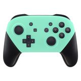 eXtremeRate Mint Green Faceplate and Backplate for Nintendo Switch Pro Controller, DIY Replacement Shell Housing Case for Nintendo Switch Pro - Controller NOT Included - MRP309