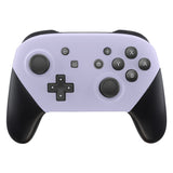 eXtremeRate Light Violet Faceplate and Backplate for Nintendo Switch Pro Controller, DIY Replacement Shell Housing Case for Nintendo Switch Pro - Controller NOT Included - MRP310