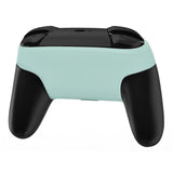 eXtremeRate Light Cyan Faceplate and Backplate for NS Switch Pro Controller, DIY Replacement Shell Housing Case for NS Switch Pro Controller - Controller NOT Included - MRP327