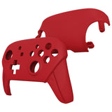 eXtremeRate Passion Red Faceplate and Backplate for NS Switch Pro Controller, Soft Touch DIY Replacement Shell Housing Case for NS Switch Pro Controller - Controller NOT Included - MRP332