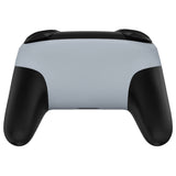 eXtremeRate New Hope Gray Faceplate and Backplate for NS Switch Pro Controller, DIY Replacement Shell Housing Case for NS Switch Pro Controller - Controller NOT Included - MRP337