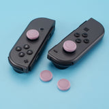 PlayVital Switch Joystick Caps, Switch Lite Thumbstick Caps, Silicone Analog Cover for Joycon of Switch OLED, Thumb Grip Rocker Caps for Nintendo Switch & Switch Lite - 4 Pcs Dark Grayish Violet - NJM1017