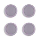 PlayVital Switch Joystick Caps, Switch Lite Thumbstick Caps, Silicone Analog Cover for Joycon of Switch OLED, Thumb Grip Rocker Caps for Nintendo Switch & Switch Lite - 4 Pcs Dark Grayish Violet - NJM1017