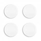 PlayVital Switch Joystick Caps, Switch Lite Thumbstick Caps, Silicone Analog Cover for Joycon of Switch OLED, Thumb Grip Rocker Caps for Nintendo Switch & Switch Lite - 4 Pcs White - NJM1022