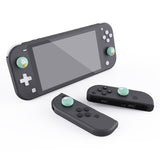 PlayVital Ice Cream Cute Switch Thumb Grip Caps, Seafoam Green Joystick Caps for NS Switch Lite, Silicone Analog Cover Thumbstick Grips for Joycon of Switch OLED - NJM1103