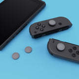 PlayVital Joystick Caps for NS, Thumbstick Caps for Switch Lite, Silicone Analog Cover for Joycon of Switch OLED, Thumb Grip Rocker Caps for Switch & Switch Lite & Switch OLED - Gray- NJM1142