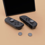 PlayVital Joystick Caps for NS, Thumbstick Caps for Switch Lite, Silicone Analog Cover for Joycon of Switch OLED, Thumb Grip Rocker Caps for Switch & Switch Lite & Switch OLED - Gray- NJM1142