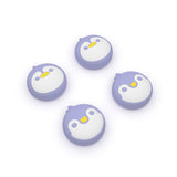 PlayVital Penguin Cute Switch Thumb Grip Caps, Joystick Caps for NS Switch Lite, Silicone Analog Cover Thumbstick Grips for Joycon of Switch OLED - NJM1158