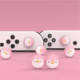 PlayVital Penguin Cute Switch Thumb Grip Caps, Joystick Caps for NS Switch Lite, Silicone Analog Cover Thumbstick Grips for Joycon of Switch OLED - NJM1159