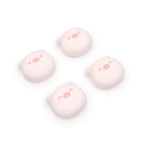PlayVital Chubby Piggy Cute Switch Thumb Grip Caps, Joystick Caps for NS Switch Lite, Silicone Analog Cover Thumbstick Grips for Joycon of Switch OLED - NJM1160