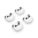 PlayVital Chubby Panda Cute Switch Thumb Grip Caps, Joystick Caps for NS Switch Lite, Silicone Analog Cover Thumbstick Grips for Joycon of Switch OLED - NJM1161