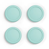 eXtremeRate PlayVital Switch Joystick Caps, Switch Lite Thumbstick Caps, Silicone Analog Cover for Switch OLED Joycon Thumb Grip Rocker Caps for Nintendo Switch & Switch Lite - 4 Pcs Misty Green - NJM1167