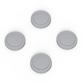 PlayVital Switch Joystick Caps, Switch Lite Thumbstick Caps, Silicone Analog Cover for Joycon of Switch OLED, Thumb Grip Rocker Caps for Nintendo Switch & Switch Lite - 4 Pcs Fleeting Gray - NJM1169