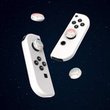 PlayVital Switch Joystick Caps, Switch Lite Thumbstick Caps, Silicone Analog Cover for Joycon of Switch OLED, Thumb Grip Rocker Caps for Nintendo Switch & Switch Lite - 4 Pcs Antique Astronaut - NJM1170