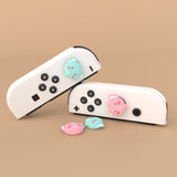 eXtremeRate PlayVital Chubby Elephant Switch Thumb Grip Caps, Joystick Caps for NS Switch Lite, Silicone Analog Cover Thumbstick Grips for Switch OLED Joycon - NJM1177