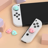 PlayVital Chubby Elephant Switch Thumb Grip Caps, Joystick Caps for NS Switch Lite, Silicone Analog Cover Thumbstick Grips for Joycon of Switch OLED - NJM1177