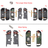 eXtremeRate Replacement Full Set Screw Screws Springs For Nintendo Switch Console Joy-Con NS-NSAR0034GC