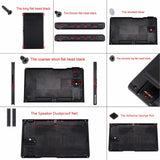 eXtremeRate Emerald Green Console Back Plate DIY Replacement Housing Shell Case with Kickstand for Nintendo Switch Console - ZM508