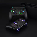 eXtremeRate Multi-Colors Luminated Thumbsticks D-pad ABXY ZR ZL L R Classic Symbol Buttons DTFS LED Kit for NS Switch Pro Controller - 9 Colors Modes 6 Areas DIY Option Button Control - NSLED002