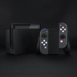 eXtremeRate 7 Colors 9 Modes NS Joycon DFS LED Kit for NS Switch, Multi-Colors Luminated ABXY Trigger Face White Buttons for NS Switch & Switch OLED Model JoyCon - JoyCon NOT Included - NSLED013G2