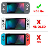 PlayVital ZealProtect Glossy Protective Case for Nintendo Switch Lite, Hard Shell Ergonomic Grip Cover for Switch Lite w/Screen Protector & Thumb Grip Caps & Button Caps - Classic 1989 GB DMG-01 - PSLYY7005