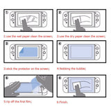 eXtremeRate "Y" "+" Cross Triwing Screw Driver Brush Set + 2pcs Screen Protector For Nintendo Switch - NSAR0017GC+NSPJ0015GC